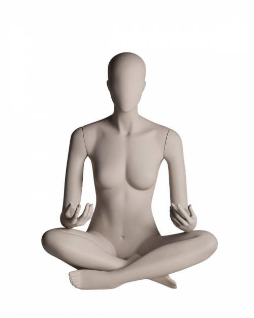Mannequin vitrine femme yoga