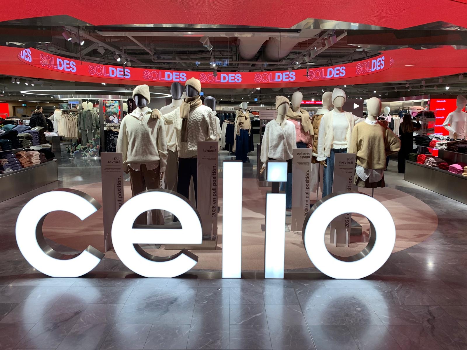 Celio ouvre ses portes au Forum des Halles à Paris